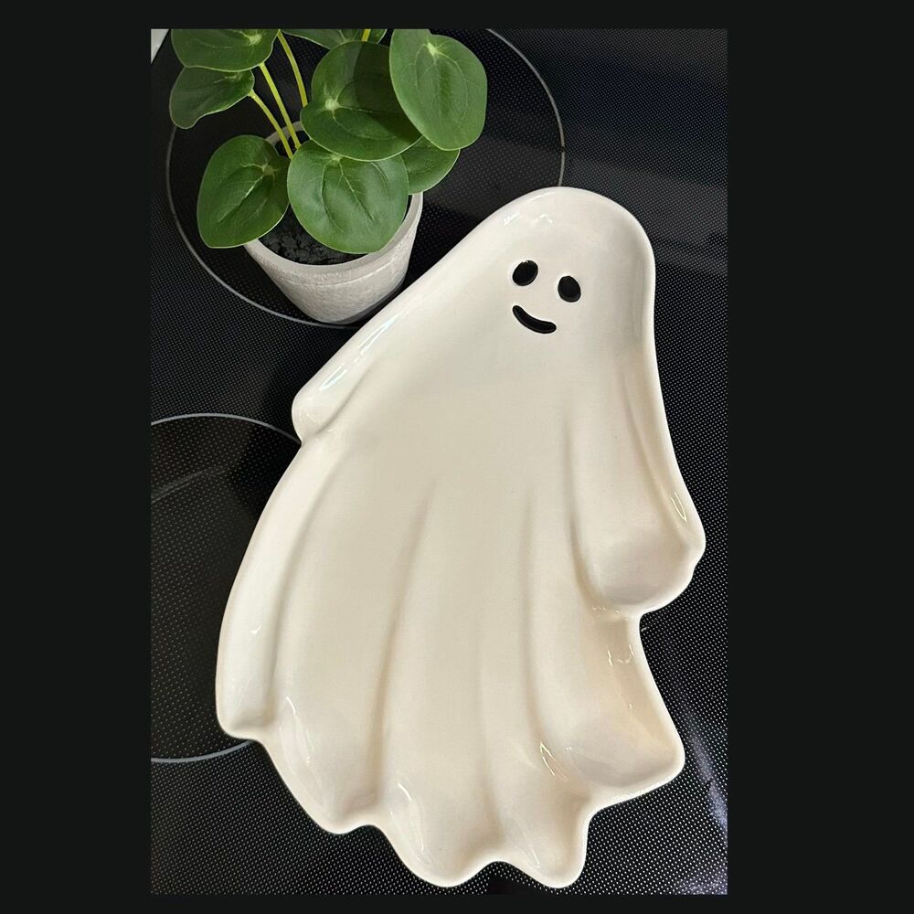 Halloween Ghost Serving Platter